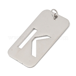 Anhänger aus Edelstahl 304&nbsp;LS-STAS-M115-01P-K
