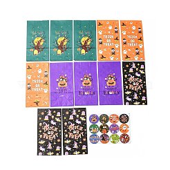 Sacchetto di carta a tema halloween 12 pz 4 stili&nbsp;CARB-E006-01