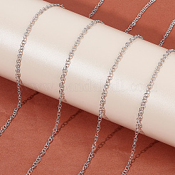 DIY-Sets zur Herstellung von Rolo-Ketten und Halsketten aus Edelstahl 304&nbsp;DIY-BBC0002-06