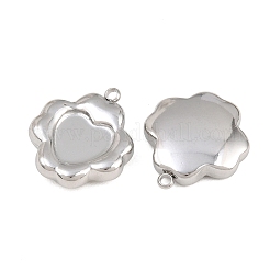 Configuración de cabujón colgante de acero inoxidable 304&nbsp;SA-CBACA10-04P