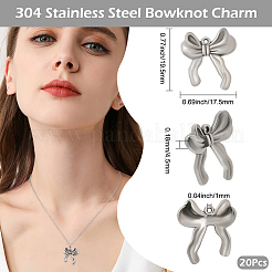20 colgante de acero inoxidable 304&nbsp;STAS-BBC0007-78P