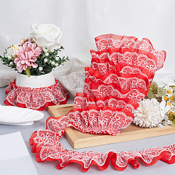 Ruban de dentelle en polyester de 10 mètre&nbsp;OCOR-GF0006-25A