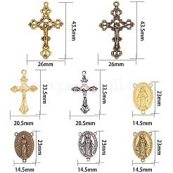 Pendente in lega stile tibetano&nbsp;TIBE-SC0002-02