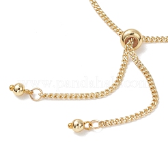 Armbänder mit Schiebeverschluss aus natürlichem Peridot-Splitter und Zirkonia-Perlen für Damen&nbsp;BJEW-JB13284