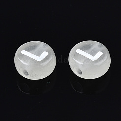 Perline acriliche trasparenti trasparenti luminose&nbsp;LACR-N001-52