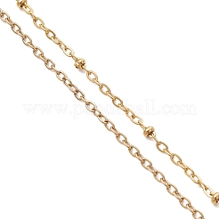 Herstellung von Kabelketten und Satellitenkettenarmbändern aus Edelstahl 304&nbsp;AJEW-JB01479