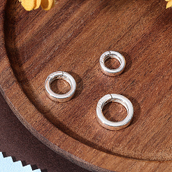 925 anello a molla in argento sterling&nbsp;STER-BBC0009-23