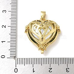 Ottone micro spianare pendenti zirconi&nbsp;KK-U046-11G-01