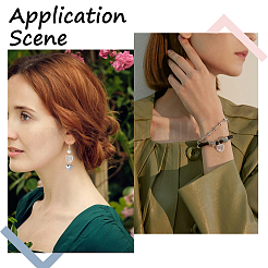 100 pièces pendentifs en alliage de style tibétain&nbsp;FIND-SC0005-68