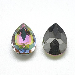 DIY spitzen zurück k9 Glas Strass Cabochons&nbsp;RGLA-T052-7x10mm-03