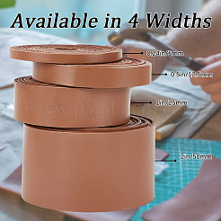 2 m flaches Lederband&nbsp;LC-WH0007-07B-02