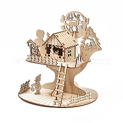 Diy estilo navideño pintura a mano 3d kit de montaje de manualidades de patio&nbsp;DIY-N004-01