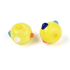 Perles bosselées en verre faites à la main&nbsp;LAMP-ZX003-07-05