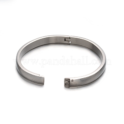 Anlaufgeschützte modische Unisex-Armreifen aus 304 Edelstahl&nbsp;BJEW-L552-05P-8mm