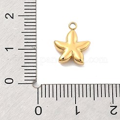 Placcatura ionica (ip) ciondoli in acciaio inossidabile 304&nbsp;STAS-P379-15B-G