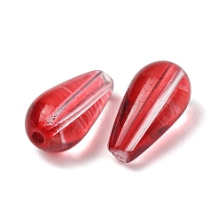 Perles de verre transparentes de peinture de cuisson&nbsp;GL-CBA5BF9-03B