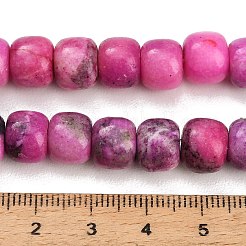 Gefärbt natürlichen weißen Jade Perlen Stränge&nbsp;GG-CBAA20A-01B-03