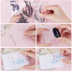 Klare Silikonstempel&nbsp;DIY-WH0504-64A