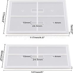 DIY Lichtschalterabdeckung Silikonformen Kits&nbsp;DIY-OC0003-40