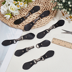 6 Stück Schnallen aus PU-Leder&nbsp;DIY-CY0003-97
