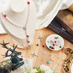 Kit per realizzare collane di rosari fai da te&nbsp;DIY-SC0031-47