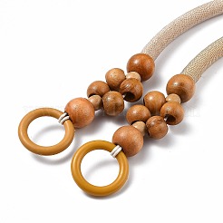 Asas de bolso de cuentas de madera&nbsp;LS-FIND-H209-02A