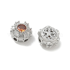 Mehrsträngige Glieder aus Messing mit Pavé-Kubikzirkonia&nbsp;XGRQ4H013-683P-D