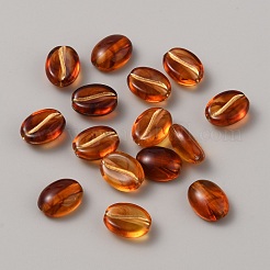 Transparenten Acryl-Perle&nbsp;OACR-TAC0002-10F