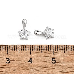 Shegrace Messing-Anhänger mit klaren Zirkonia&nbsp;XGRQ2O811-423P