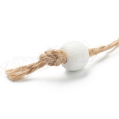 Décorations de pendentif en bois naturel sur le thème de noël&nbsp;HJEW-P010-05