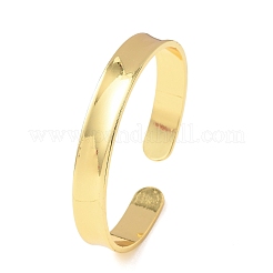 Schlichte Armreifen aus Messing für Damen&nbsp;BJEW-C140-28G