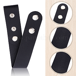 Porta frusta con cintura in pelle PU&nbsp;DIY-WH0591-544B