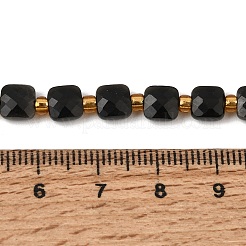 Natürlichen Obsidian Perlen Stränge&nbsp;GG-CBA96AE-A05-6x6mm