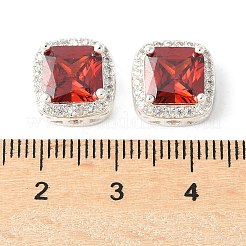 Perline zirconi micro pave  in ottone&nbsp;KK-A253-20S-02