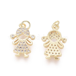 Pendentifs en laiton&nbsp;ZIRC-L087-019G