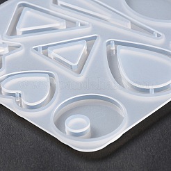 Diy geometrische Anhänger Silikonformen&nbsp;DIY-F134-06
