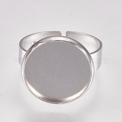 Anlaufgeschützte Padringfassungen aus Edelstahl 304&nbsp;LS-STAS-G173-19P-14mm