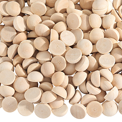 Unfertige Cabochons aus Naturholz&nbsp;WOOD-SP0001-55B