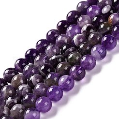 Chapelets de perles en améthyste naturelle&nbsp;LS-G-S030-7.5mm