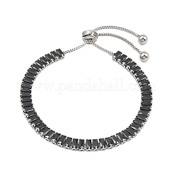 Pulseras deslizantes de acero inoxidable quirúrgico 316&nbsp;BJEW-C125-17B-02