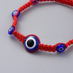 Geflochtene Perlenarmbänder aus Nylonfaden&nbsp;BJEW-JB04769-02