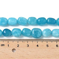Gefärbte natürliche malaysia jade perlen stränge&nbsp;G-P528-I14-01