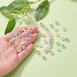 300pcs leuchtende Acrylperlen&nbsp;MACR-YW0001-40