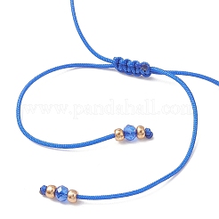 Braccialetti di perline intrecciate in vetro e perline di semi&nbsp;BJEW-MZ00283-01