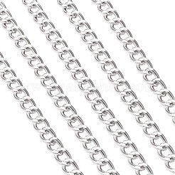 Chaînes gourmettes en aluminium&nbsp;X-CHA-T001-25S
