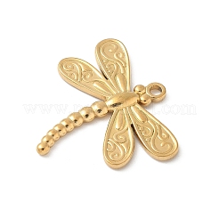 Pendentifs libellule en acier inoxydable 304&nbsp;STAS-S186-08C-G