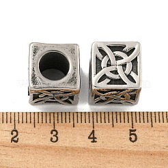 316 chirurgische Edelstahl-Europäische Perlen&nbsp;STAS-Q326-03AS-03