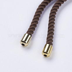 Création de bracelets à cordon torsadé en nylon&nbsp;X-MAK-F018-14G-RS