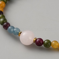 Stretch-Armbänder mit Kunststoffperlen&nbsp;BJEW-WH0032-011