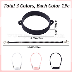 3 pz 3 cinghie in silicone colorate per appendere la tazza&nbsp;FIND-GF0007-19